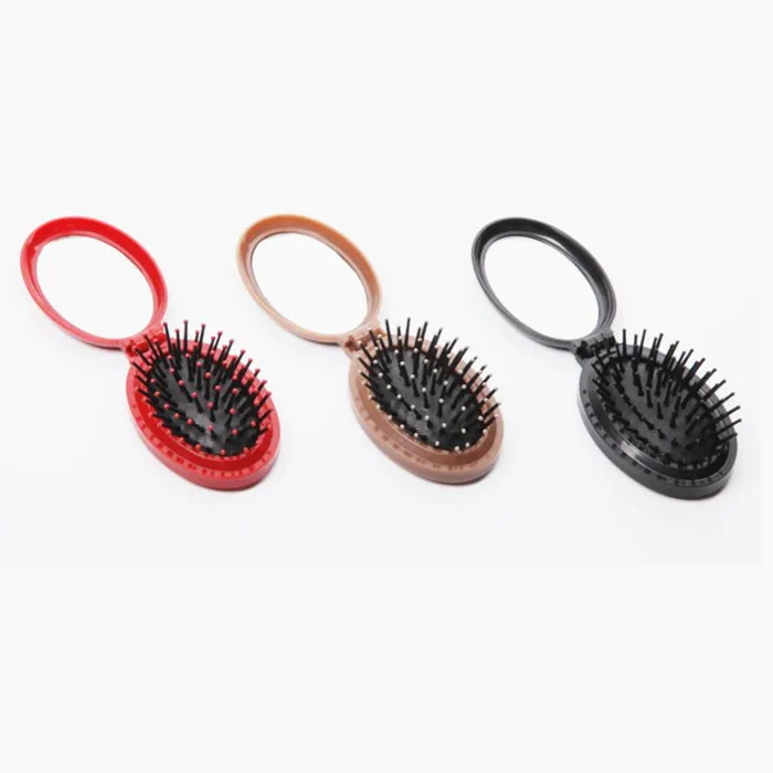 Plastic cheap hotel folding combs,travel comb