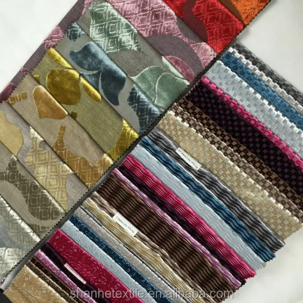 Turkish jacquard velvet cheap price embroidery textile fabric