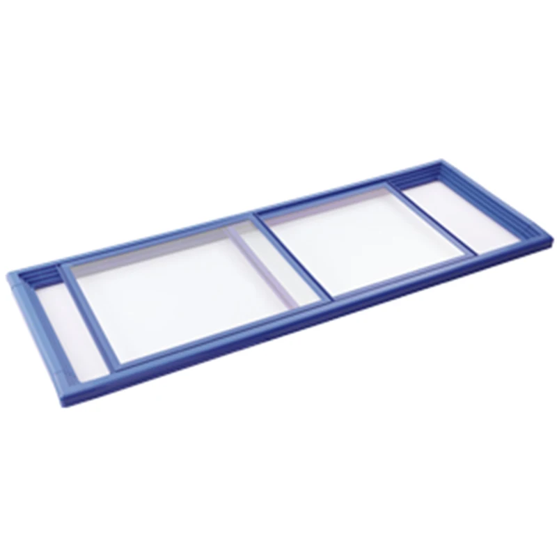 Коммерческие ПВХ профили морозильная раздвижная дверь пластиковая рама с замками