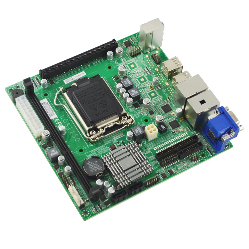 
EIP EITX-7560 Lga 1150 DDR3 Mini-ITX Embedded Motherboard with 2LAN Support Intel Core I7 I5 I3 Processors 