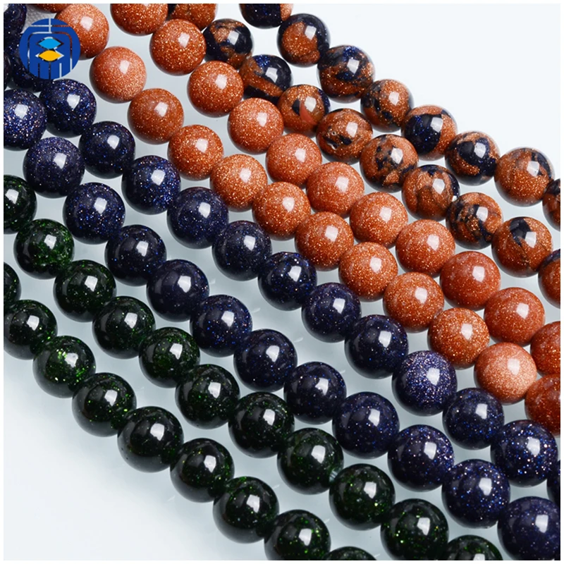 Fashion Sandstone Round Beads Wholesale Gemstone Beads