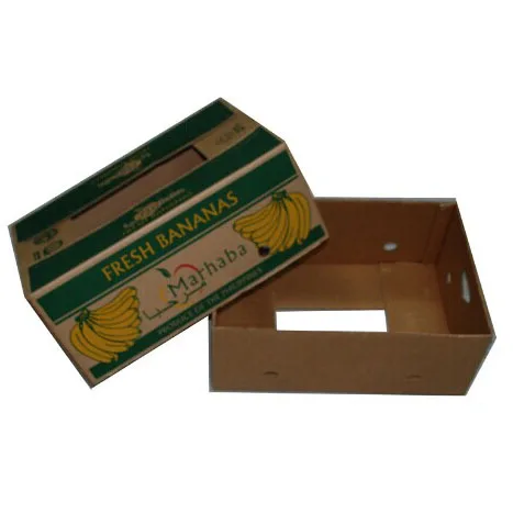 HIGH QUALITY CUSTOM PRINTED BANANA CARTON PAPER PACKAGING BOX FOR SHIPPING BANANAS