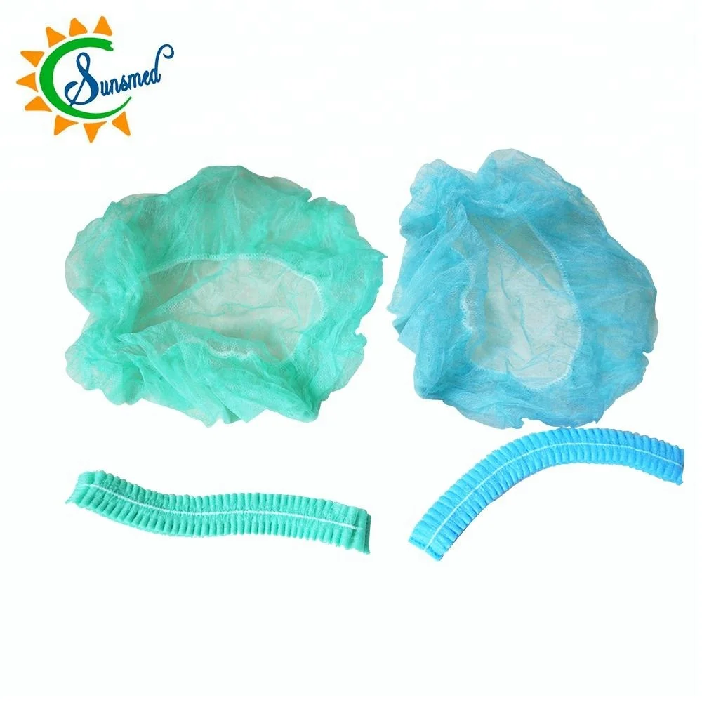 
hospital products disposable mob clip cap disposable nonwoven nurse cap 