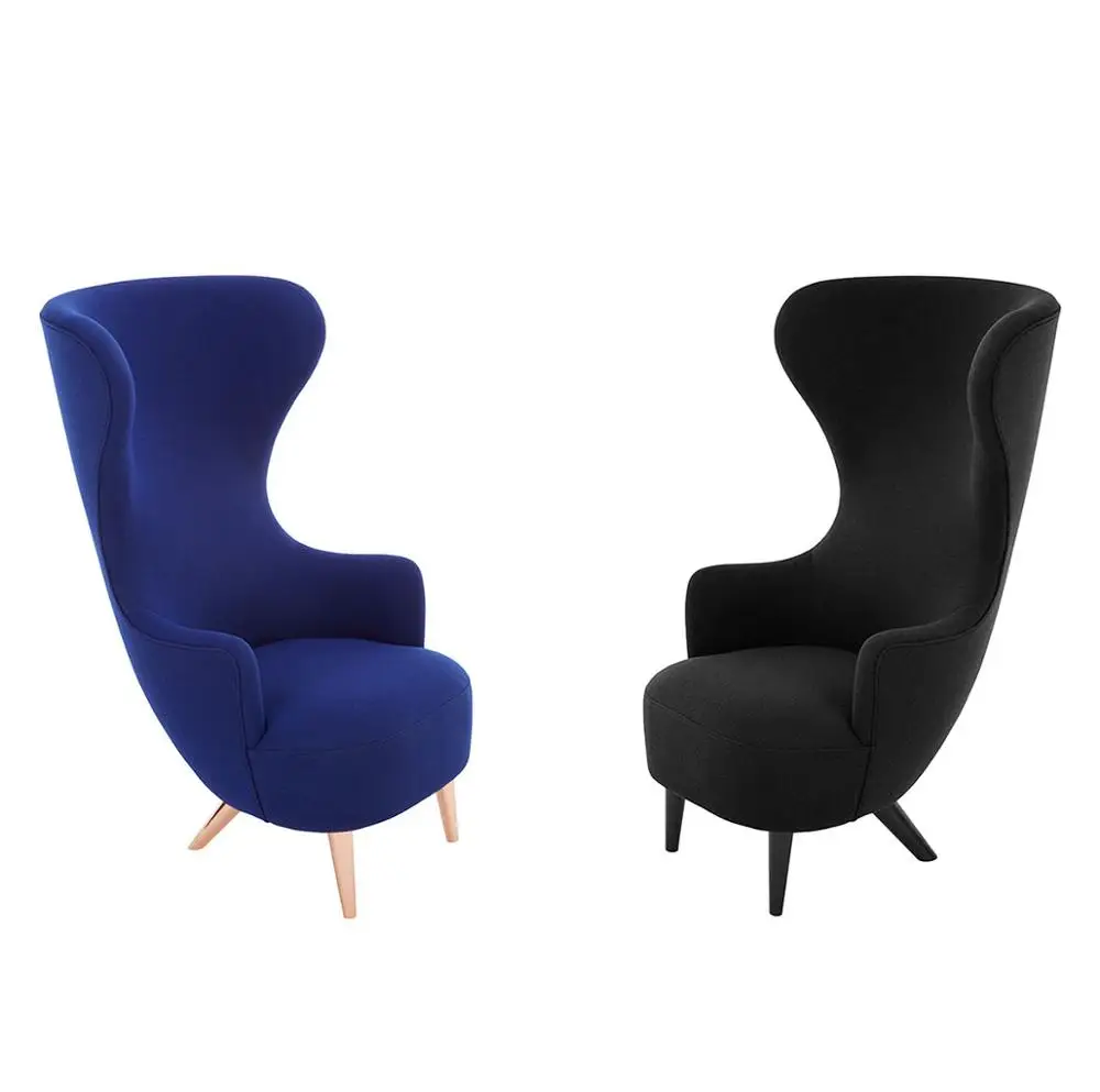  Стул Wingback из бархатной ткани/мебель для гостиничного проекта/стул