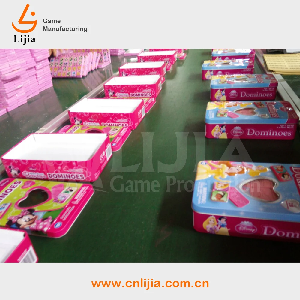 Lijia Game Production factory for board gameS manufacturing
