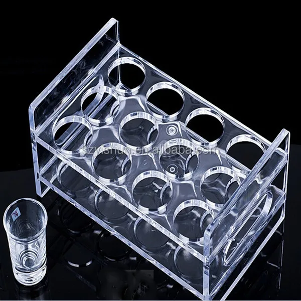 
Manufacture acrylic bar glass holder,plexiglass drinking cup stand 