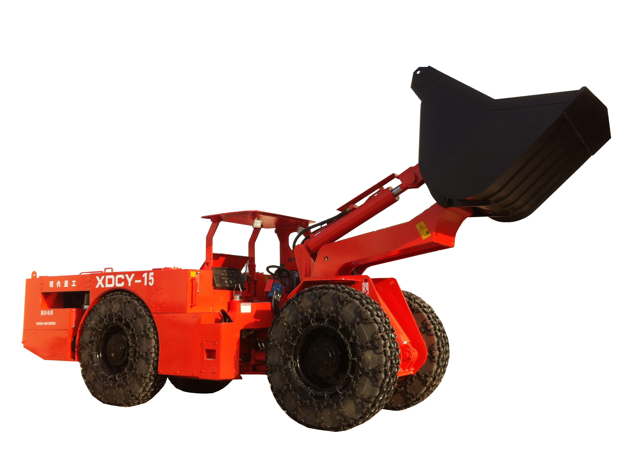 High quality   XDCY-15  underground LHD / mining scooptram /Diesel LHD