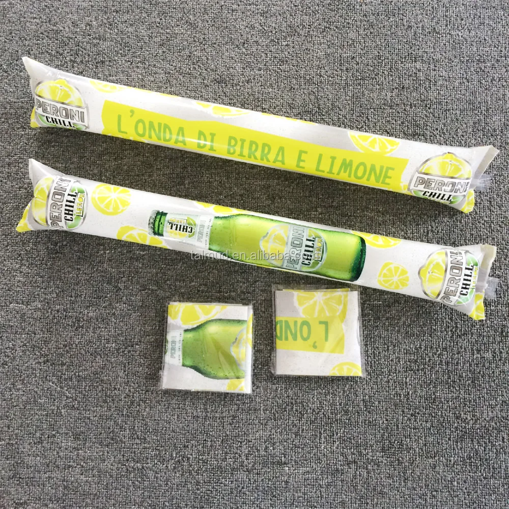 
PE Plastic Type and Plastic Material Noise maker cheering thunder inflatable stick 