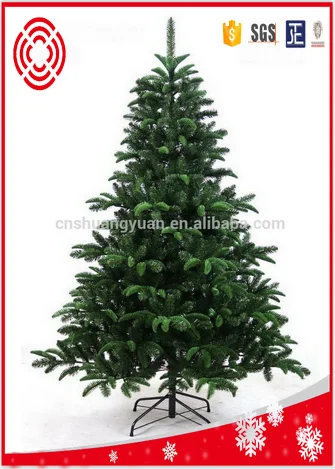 Artificial Christmas Tree Mixed Luxury PE and PVC 210cm Green Color Christmas Decoration Supplies