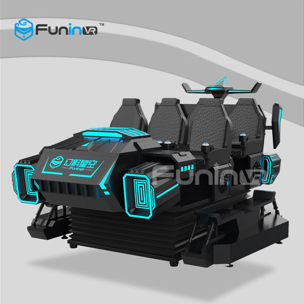 
FunInVR VR Park amusement rides 9D VR Ride VR attractions with dinosaur movies 
