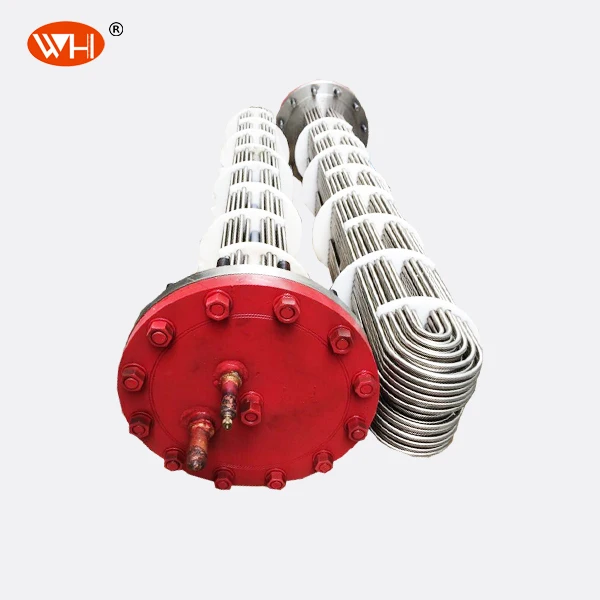 Высококачественный морской Теплообменник из титана, комплект u-образных труб, полированный трубчатый теплообменник