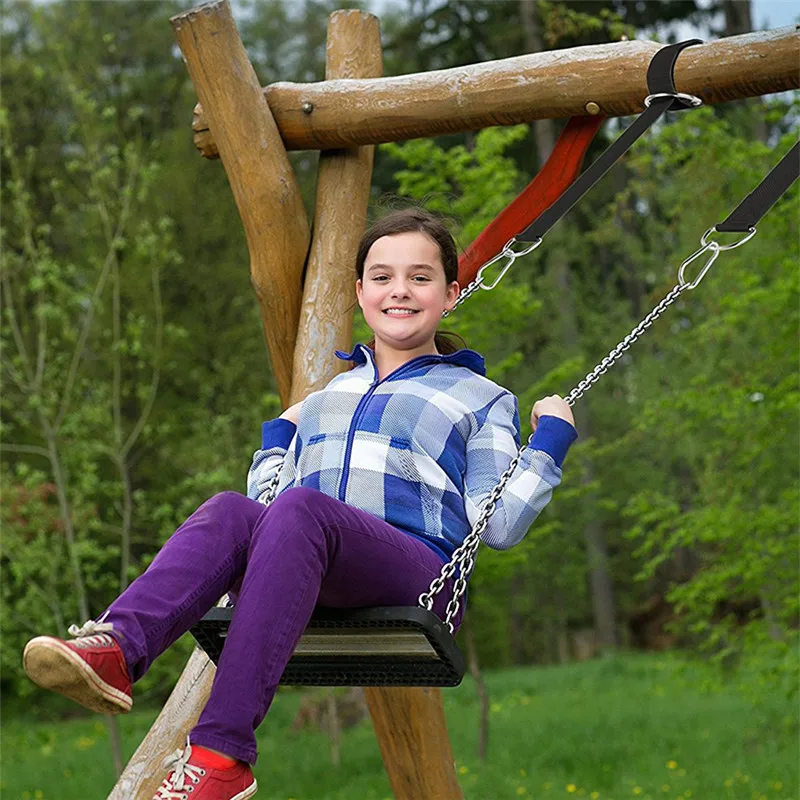 Hanging Tree Swing Straps Outdoor Hammock Straps with Heavy Duty Carabiners/Tree Protectors