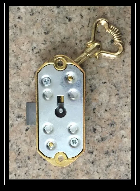 
High quality furniture frawer lock with zinc key 