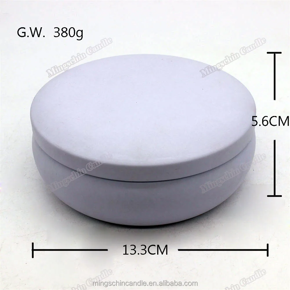 Custom glass jar metal tin holder candle 3 wick scented candles in bulk