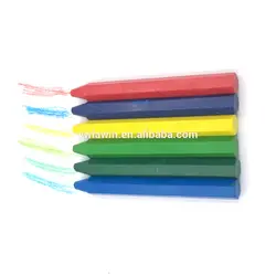 Industrial Highlighter Lumber Crayons Wax Caryon,lumber Crayons Set Paraffin Wax 5000pcs Per Color 10*100mm OPP Bag Writing OEM