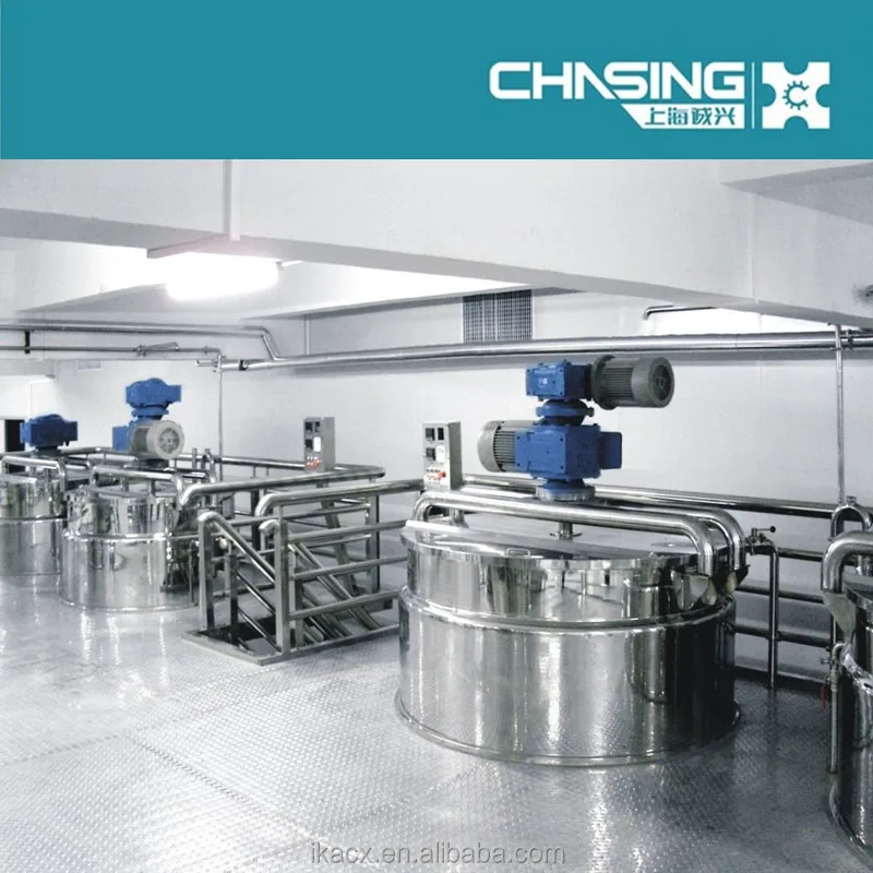 Dish Washing Liquid Detergent Making Mixer Machine