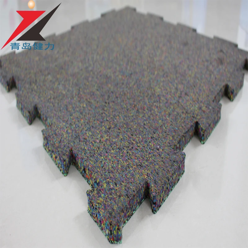 Interlocking Soft High Density Rubber Foam Mats Playground Floor Tile