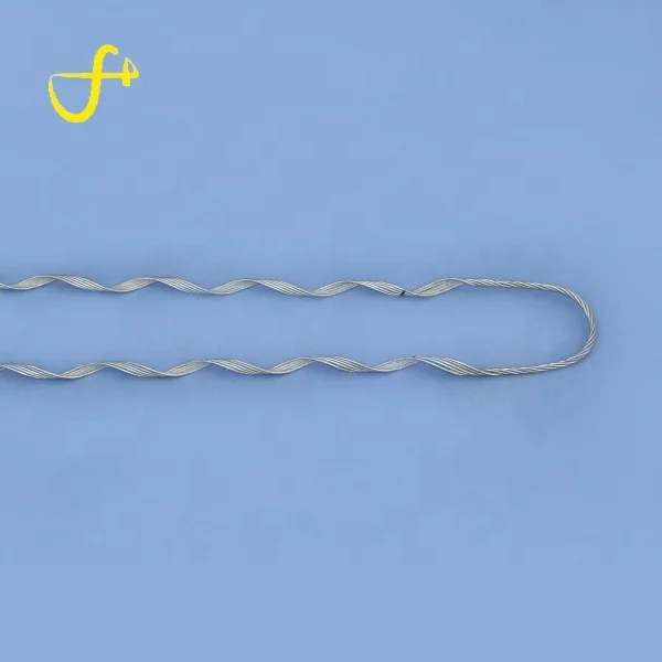 
Электрический легкий зажим для подвесного волоконно-оптического кабеля заземляющий провод 