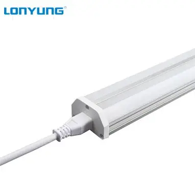 Linkable ETL DLC TUV SAA T5 Led Linear Light Fixture, 4Ft - 8ft 30W 60W Dimmable T5 Led Integrated Double Tube Lights