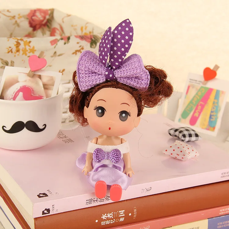 Wholesale Korean 12cm Silicone Toy Doll Creative Child Baby Toy Wedding Gift Doll