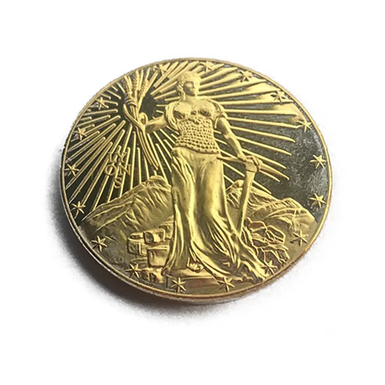 Wholesale Custom Cheap Professional High Quality Metal Game Blank Token Trolley Coin for Board Game