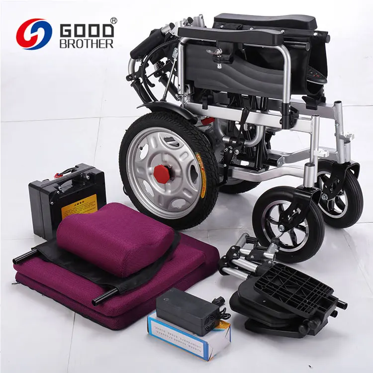 HG-W680Q  Handicapped Person Price Electric Folding  Elderly Rollator Walking Aids Wheelchair