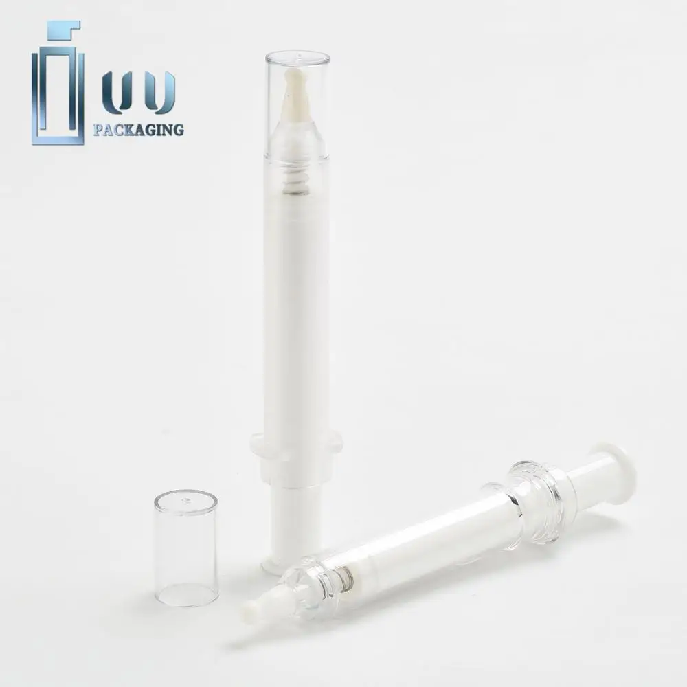 UU package UU BIONYX filler bottle airless pump syringe shape 10ml