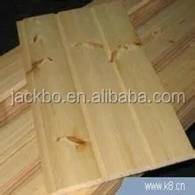 Большая Натуральная белая сосна УФ-покрытие дерево для сауны