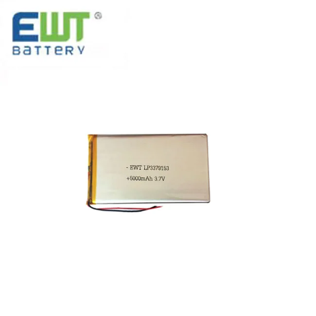 Full Charge 4.25V 5000mah li-ion polymer rechargeable battery LP3379153 50000mah 3.7V battery