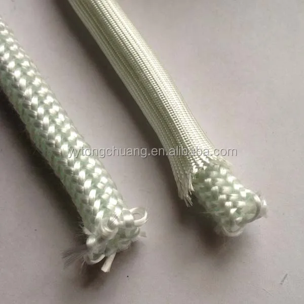 Refactory heat resistance glass fiber door sealing rope for wood/pellet stove door seal