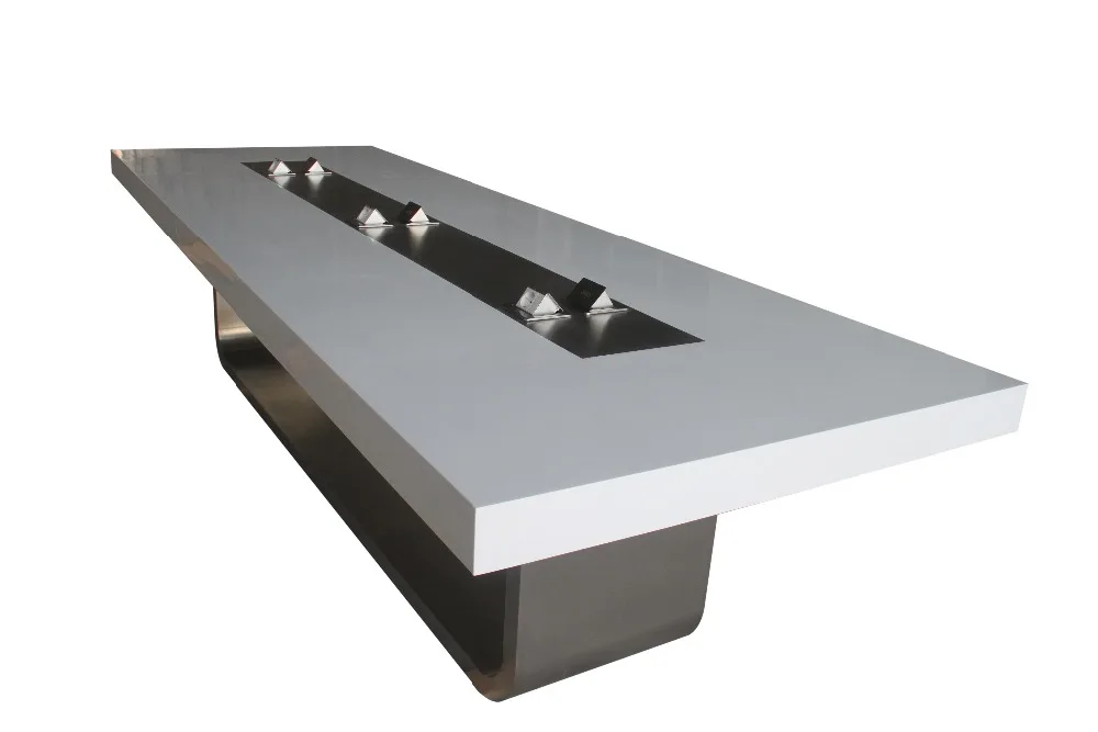 Multimedia Conference Table Office Furniture Glass Conference Conference Table Modern