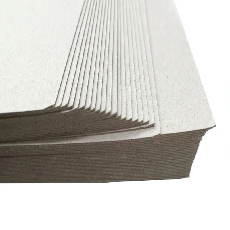 1mm sheets laminated grey cardboard non corrugated
