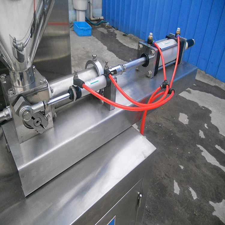 commercial automatic tahini/water/sugar/bamboo/paste sauce sachet filling packing machine