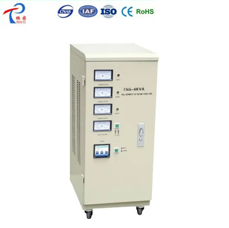 tns серии трехфазный высокой точностью полный автоматический трехфазный регулятор напряжения питания