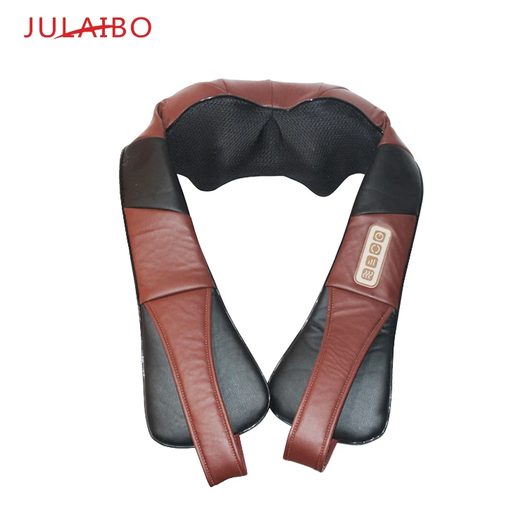 CE FCC F D A Junchang heat massage shoulder wrap shiatsu warming kneading massage belt