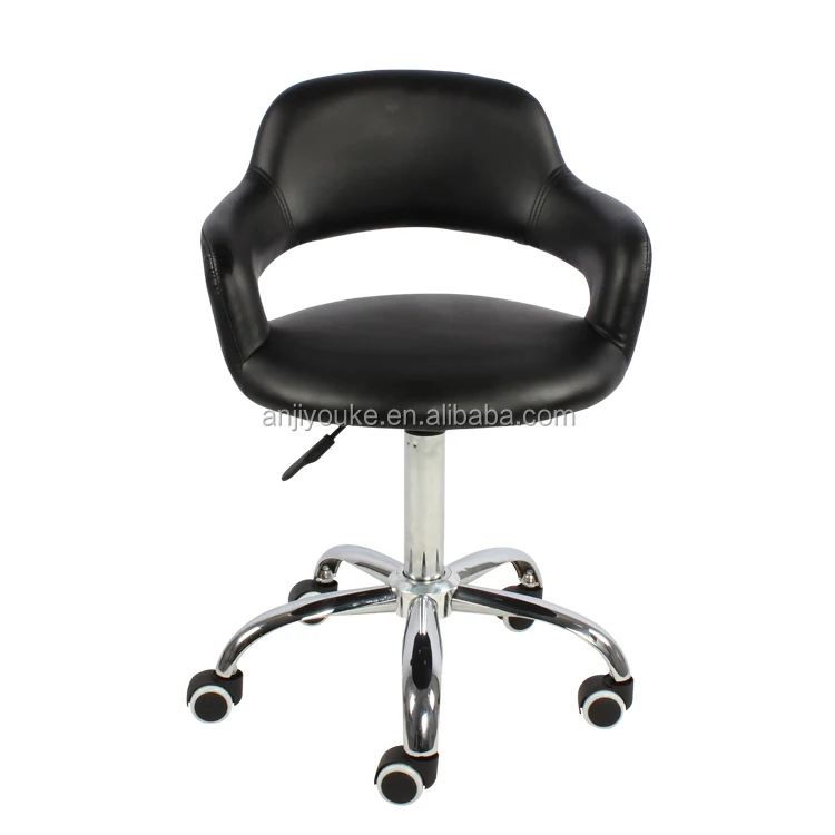 Modern comfortable gas lift for office chair with rubber wheel