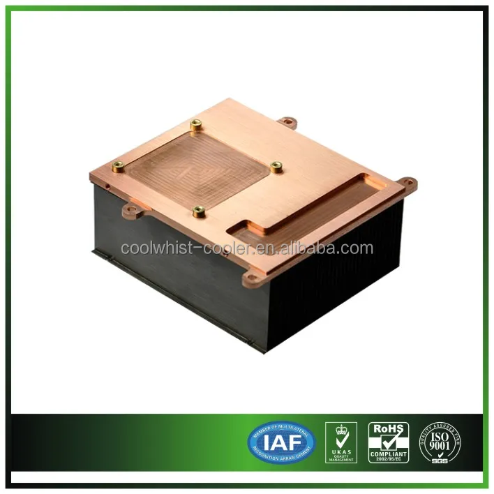 Industrial Heat sink with copper heatpipe