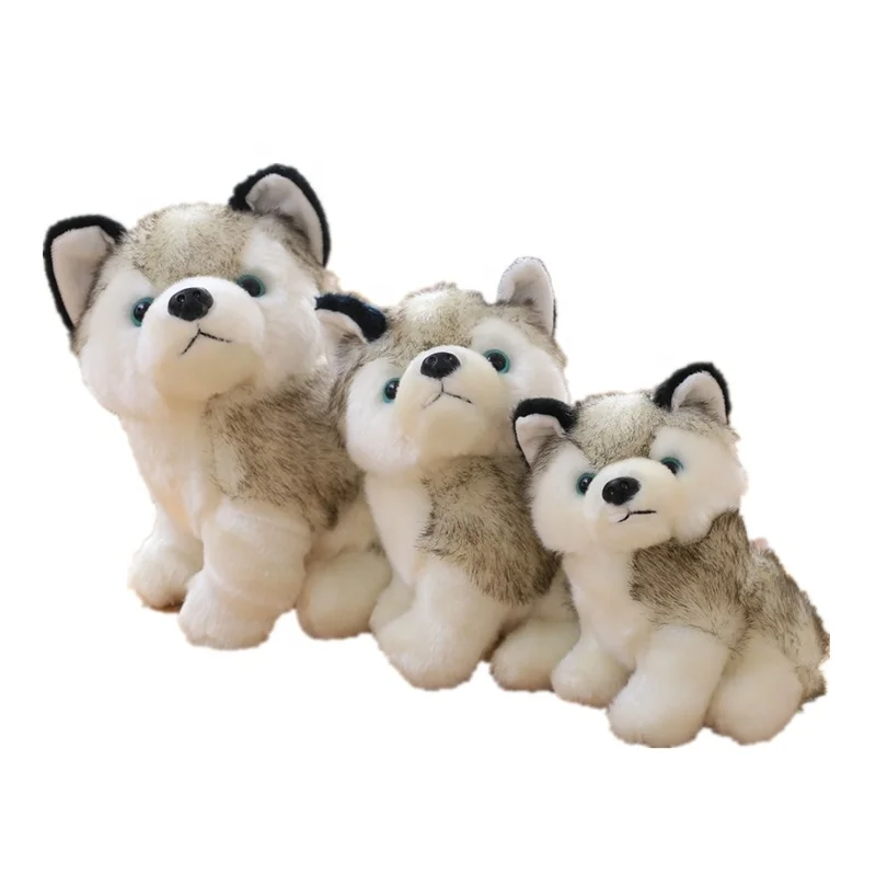Husky Dog Plush Toy Dolls Baby Kids Play Toys Toddler Soft Plush Dog Toy