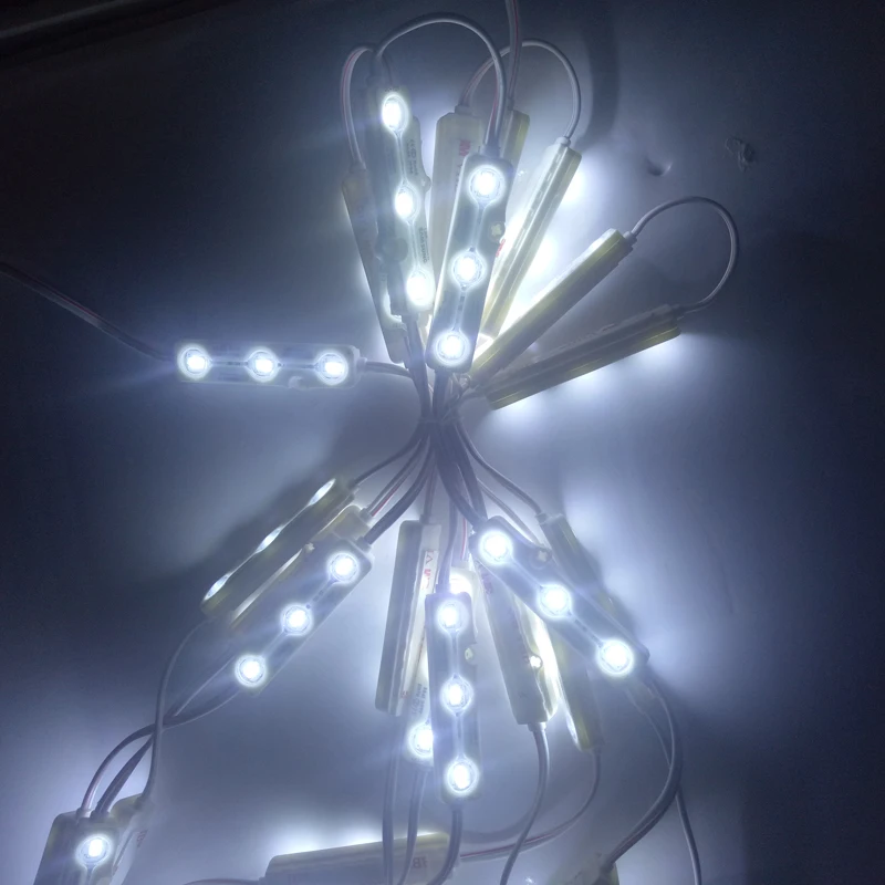 High Brightness Backlight DC12V cool white Xxx Video 5730 Led Module 3LEDs