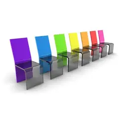 Custom Modern Acrylic Transparent Chair Louis Clear Acrylic Chair