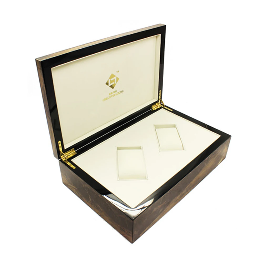 Storage Carton Luxury Packaging Gift Wooden Organizer Premium Wood Watch Box