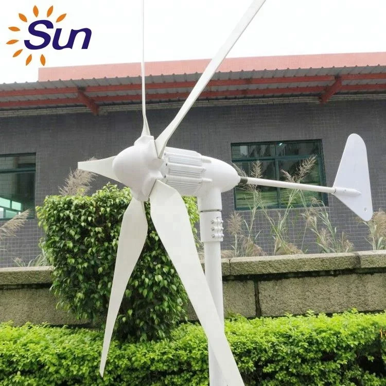 
House Solar System 48V Wind Mill Generator From China <img data-src=