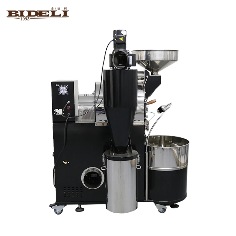 Bideli double layer stainless steel drum coffee roasters/coffee beans roaster 1kg 2kg 3kg