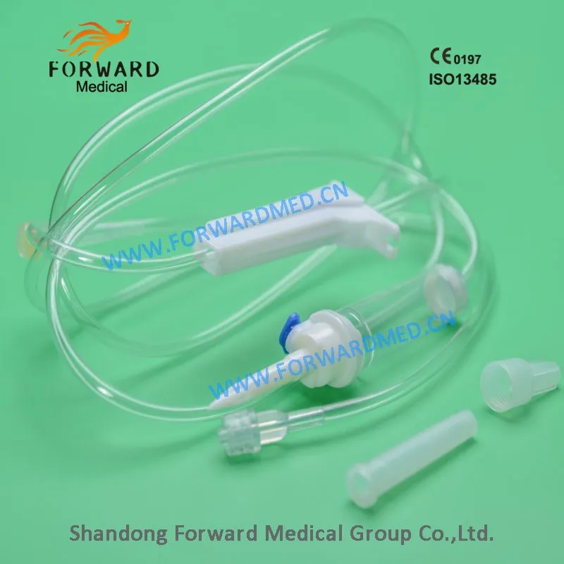 
disposable saline infusion set price 