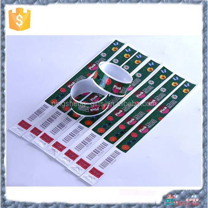 event vinyl wristband