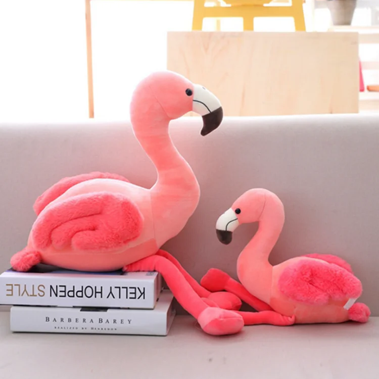 Hot sale custom stuffed plush pink flamingo soft plush toy flamingo for gifts
