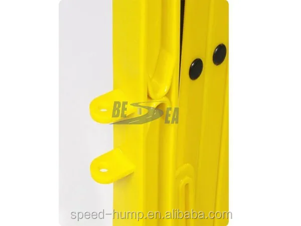 China Factory Yellow Portable Plastic Folding Safety Retractable Fencing