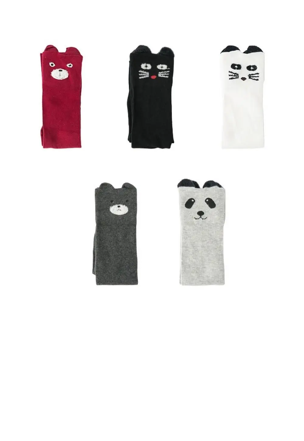 White Anti-embolism Teen High Heels Stocking Tube Stocking Japanese Stockings Girls Stockings Women 7-11/11+ Adults Woman Solid