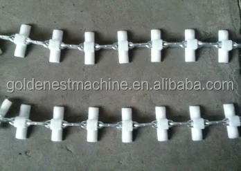 Goldenest poultry chain feeding system plastic scraper open feed trough for breeder layer equipment supplies