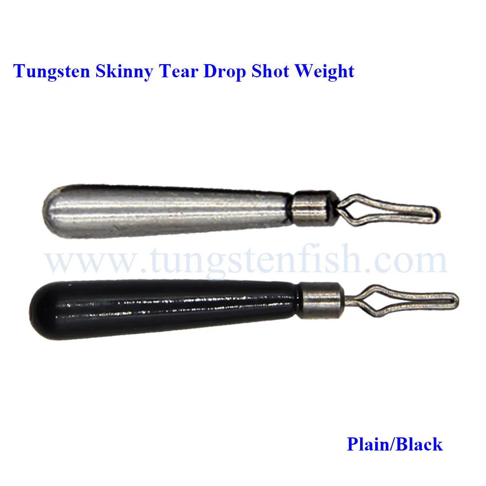 High Quality And Inexpensive Tungsten Skinny Drop Shot Weight